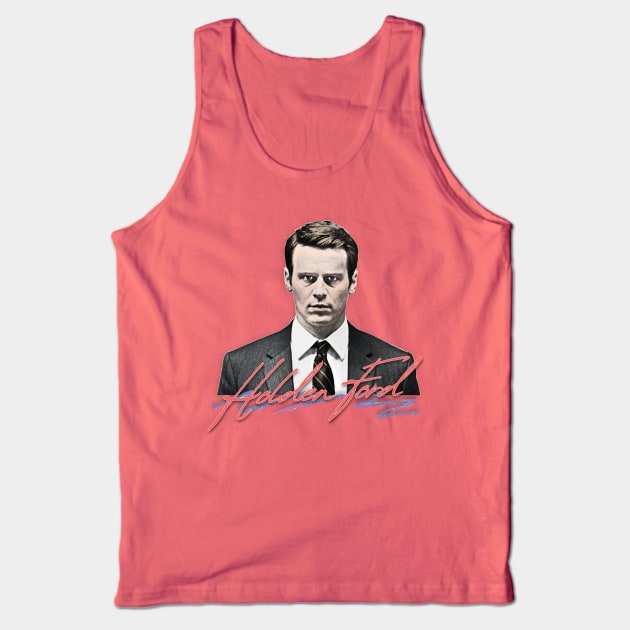 Holden Ford / Mindhunter Retro Style Design Tank Top by DankFutura